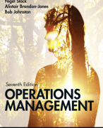 Slide Summary Operations Management