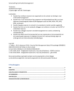 Samenvatting Continuïteitsmanagement (BCM)