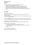 Tehatex samenvatting onderwerp Natuur