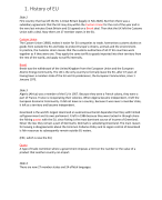 European Law SUMMARY
