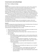 Samenvatting biologie havo 5