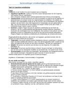 Samenvattingen psychologie van blok 1: Kinder- en jeugdpsychopathologie
