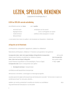 samenvatting Lezen Spellen Rekenen Diagnostiek LSRD