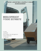 NCOI module Inleiding Toegepaste Technische Bedrijfskunde - Logistiek en Supply Chain Management - Onderwerp: optimaliseer een proces - Geslaagd 2022