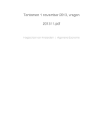 Algemeen economie en bedrijfsomgeving