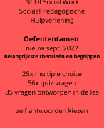 NCOI Schriftelijke Communicatie voor Hulpverleners - Social Work (2022 met nieuwe lay-out) - Maak een Sociale Kaart - Cijfer 9 met feedback