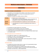 Medische wetenschappen 1 (pathologie) - Ademhaling