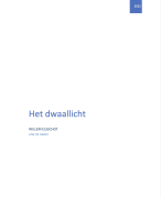 Het dwaallicht SAMENVATTING