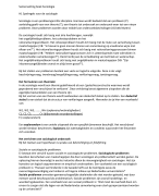 Samenvatting Hoofdvragen Sociologie