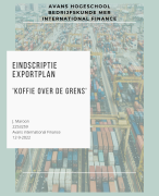 Voorbeeld compleet exportplan - Avans bedrijfskunde 2022 - Toepasbaar op iedere organisatie en product