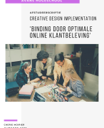 Geslaagde scriptie online klantenbinding - Avans 2022 Creative Implementation Design - PVA én scriptie