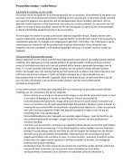 Voorbereiding college 7 - Auditing Theory