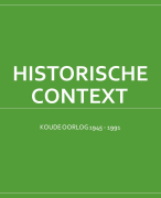 Geschiedenis samevatting: context 4 - De koude oorlog