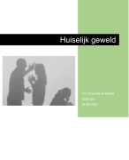 maatschappelijke vraagstukken - Artikel huiselijk geweld, social work