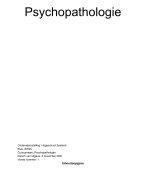 Stemmingsstoornissen - psychopathologie, social work