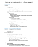 Samenvatting Verdieping in de Theoretische Orthopedagogiek