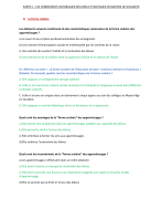 1 : LES FONDEMENTS HISTORIQUES DES IDEES ET PRATIQUES EN MATIERE DE SCOLARITE. 