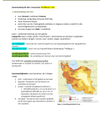 Samenvatting aardrijkskunde Hoofdstuk 1 Iran 1 havo / vwo / brugklas De GEo