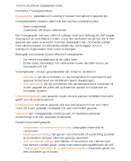 VIG/MZ Communicatie en begeleiden periode 5