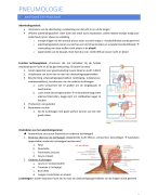 Samenvatting medische vorming 1: pneumologie 