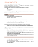 Samenvatting Medische vorming 1: endocrinologie 