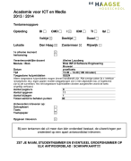 Informatica Blok D Bouwen Proeftoets
