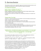 Thermochemie  - Algemene & anorganische chemie