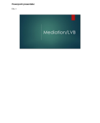Mediation/L VB social work 