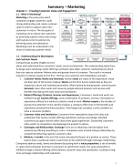 Summary Principles of Marketing, Global Edtion, ISBN: 9781292341132 Marketing I (MRKT_1)