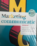 Tijdlijn leerstof Communicatie Essentials 