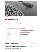 VUB Neurologie - Dementie