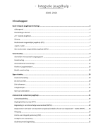 Integrale jeugdhulp 2021-2022