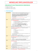 Samenvatting Menselijke erfelijkheidsleer