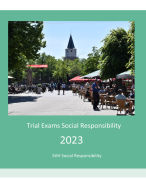 Trial Exam Social Responsibility 2023