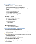 Samenvatting Economie semester 1