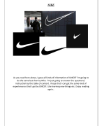 nike assignment/ opdracht unit