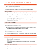 Samenvatting TOA I OOGZORG