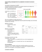 Samenvatting verpleegkunde verpleegtechnische vaardigheden leerdoelen kennistoets OWE 3 (cijfer = 7,7)