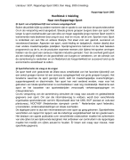 Samenvatting Rapportage Sport 2003 H1 Inleiding (Minor Sportmanagement 1)