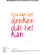 Management van overheid en non-profit 2023