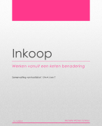 Inkoop werken vanuit een keten benadering