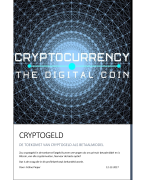 Profielwerkstuk Cryptogeld VWO 6