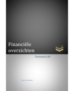 Samenvatting De Financiële Overzichten