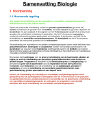 Samenvatting Biologie Examencommissie 2025/2026 - 3TSO/3KSO (Slagen gegarandeerd!)