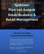 Scriptie Structuur Small Business / Ondernemerschap & Retail Management | 200 Hoofdvragen | Plan van Aanpak, Theoretisch Kader, Methoden, Voorbeelden, Presentatie (2x PowerPoint)