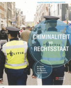 Samenvatting Criminaliteit en Rechstaat