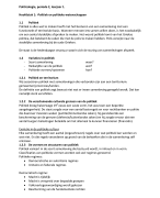Politicologie, leerjaar 1, periode 2