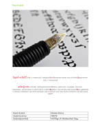 Eigen Vaardigheid Schrijven Pabo. InHolland