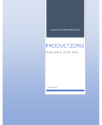 Samenvatting MBO Apothekersassistente gehele boek productzorg 