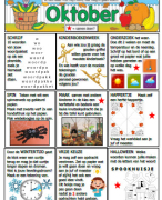 Keuzeopdrachten voor groep 4-5-6-7-8 - oktober - serie 2
